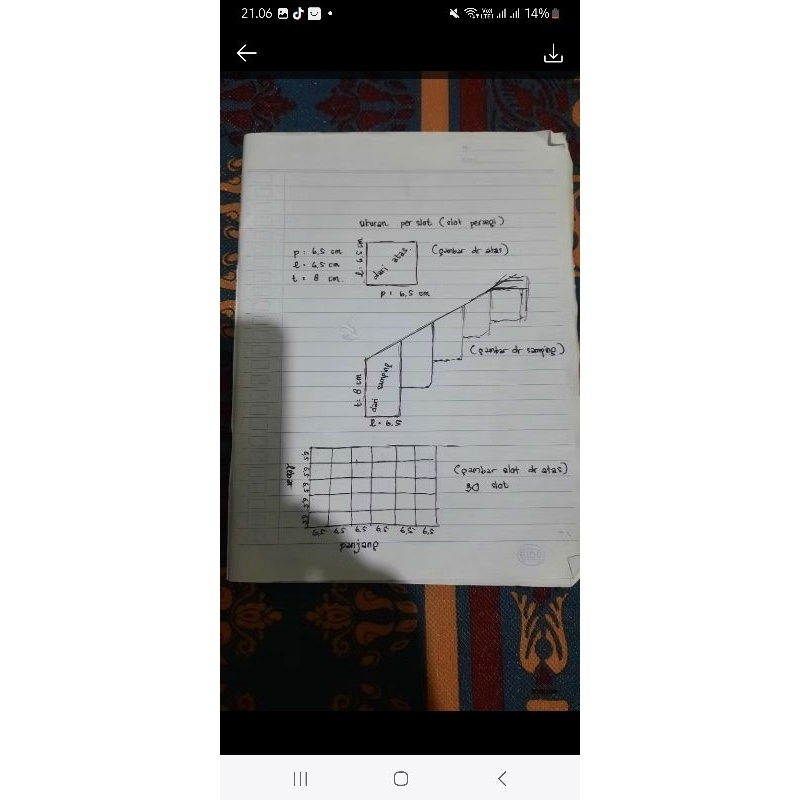 

Tempat pulpen 30 slot