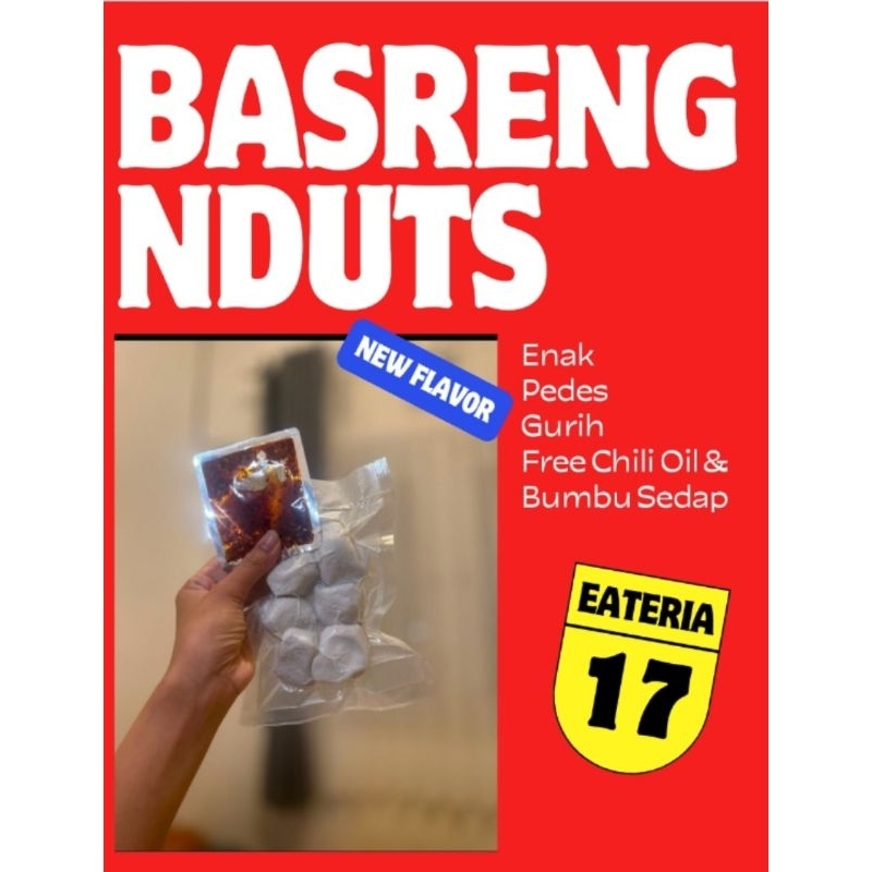 

Basreng mentah viral plus chili oil pedas gurih