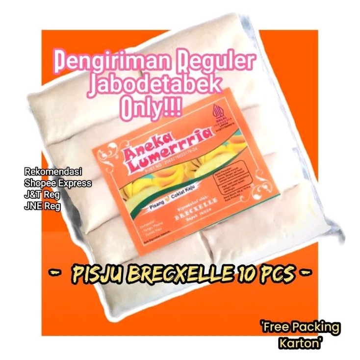 

Pisang Lumer Keju Brecxelle isi 10 pcs