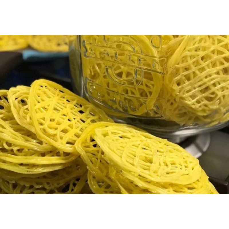 

Kerupuk Mie Kuning - 500 Gram