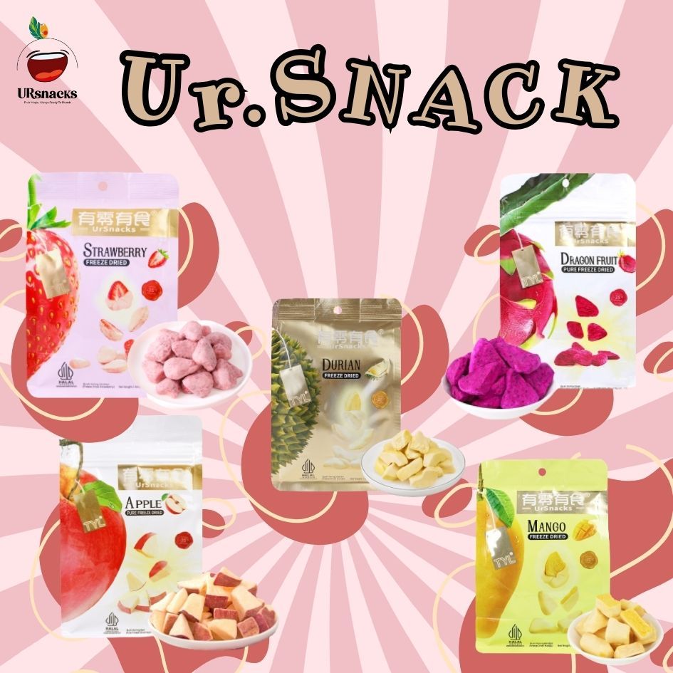 

Ursnacks Freeze Dried Cemilan Keripik Aneka Buah Kering per 1 Pouch