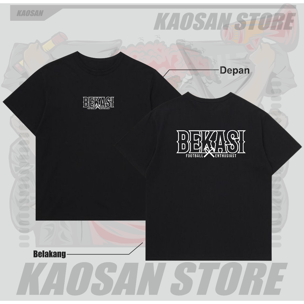 Kaos Suporter Kota Bekasi Tshirt Bekasi Football Enthusiast