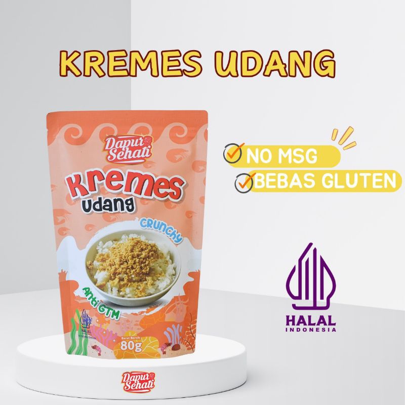 

Kremes Udang Dapur Sehati/Non MSG/Non Pengawet