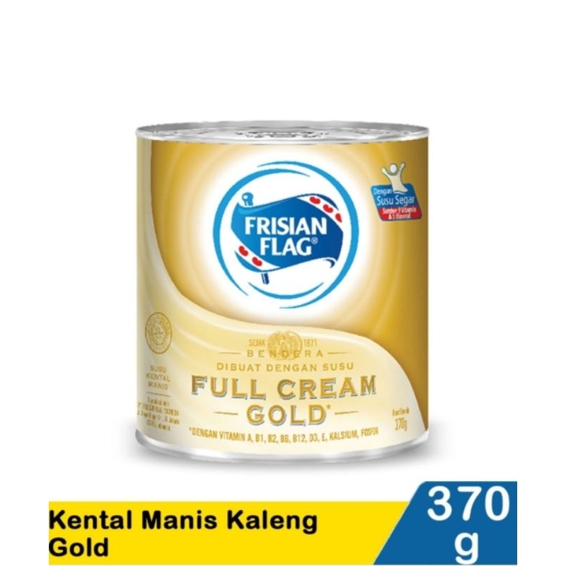 

FRISIAN FLAG GOLD SUSU KENTAL MANIS KEMASAN KALENG 370 GRAM TStore