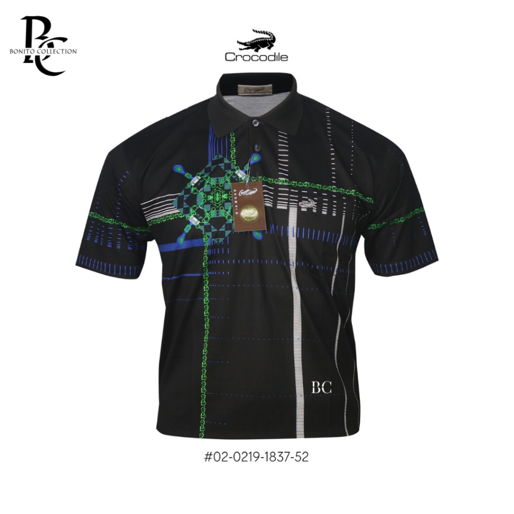 Kaos Kerah / Kaos Polo Pria Crocodile Diamond / Platinum Katun HALUS 1837 Original Asli Polo Shirt