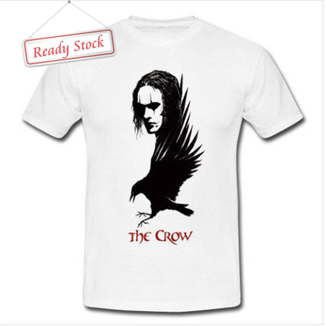 Kaos THE CROW Tshirt 100% Cotton | Tangan Pendek & Tangan Panjang | Ready Stock Siap Kirim | Langsun
