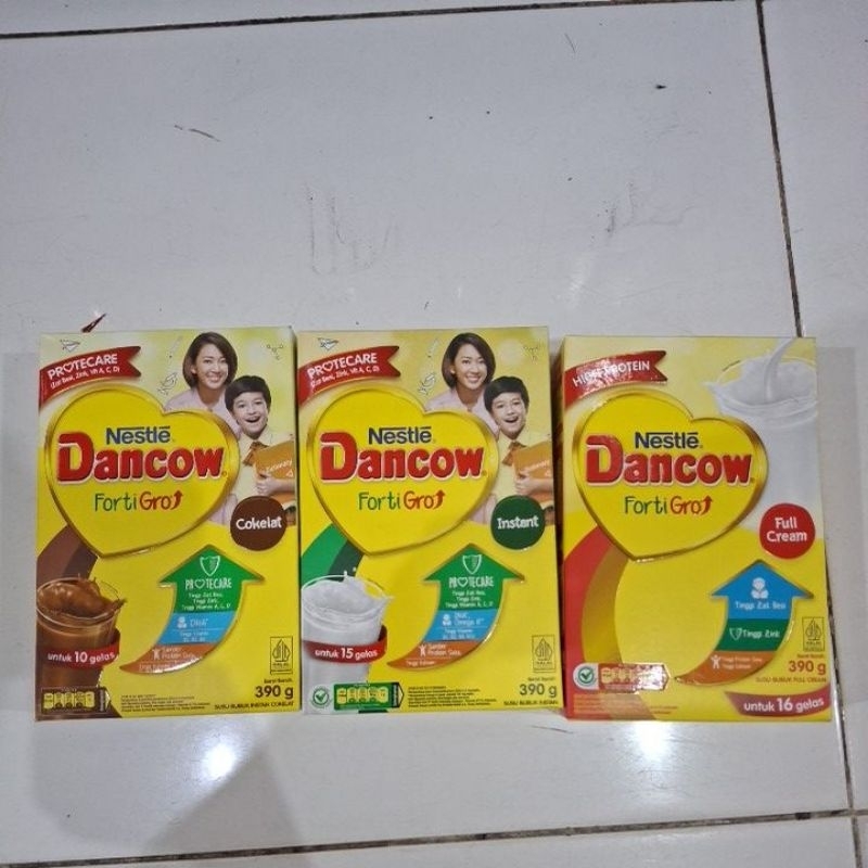 

Nestle Dancow Fortigro Coklat / Instan / Full cream 390gr