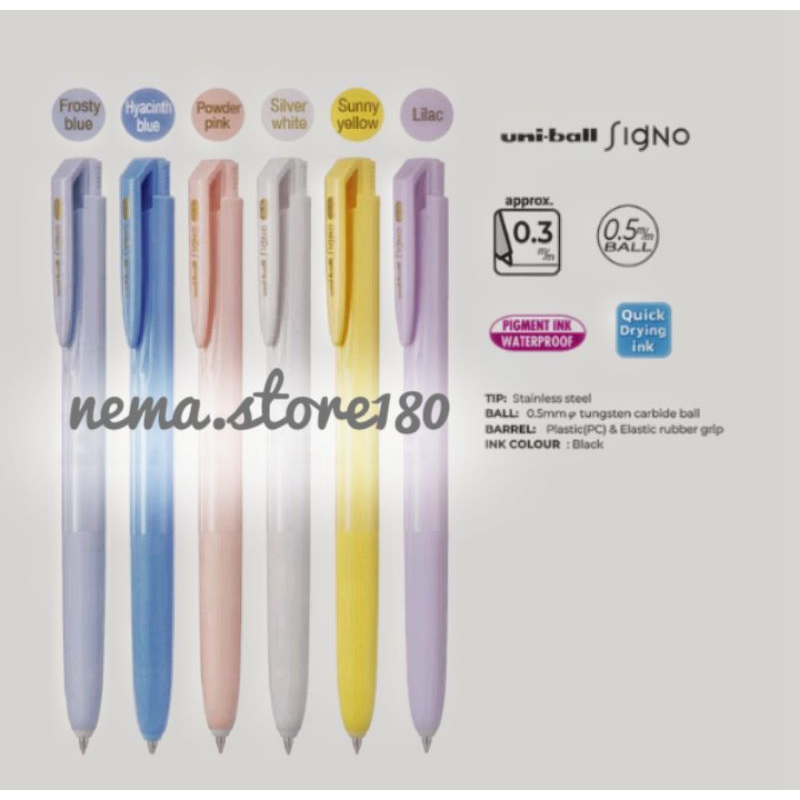 

BALLPOINT PEN UNIBALL SIGNO RT 1 UMN-155NC-05 MITSUBISHI ORIGINAL