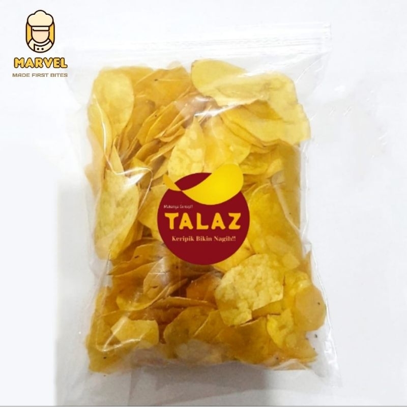 

(COD) Keripik Talas Original Asin Gurih Enak 100gr