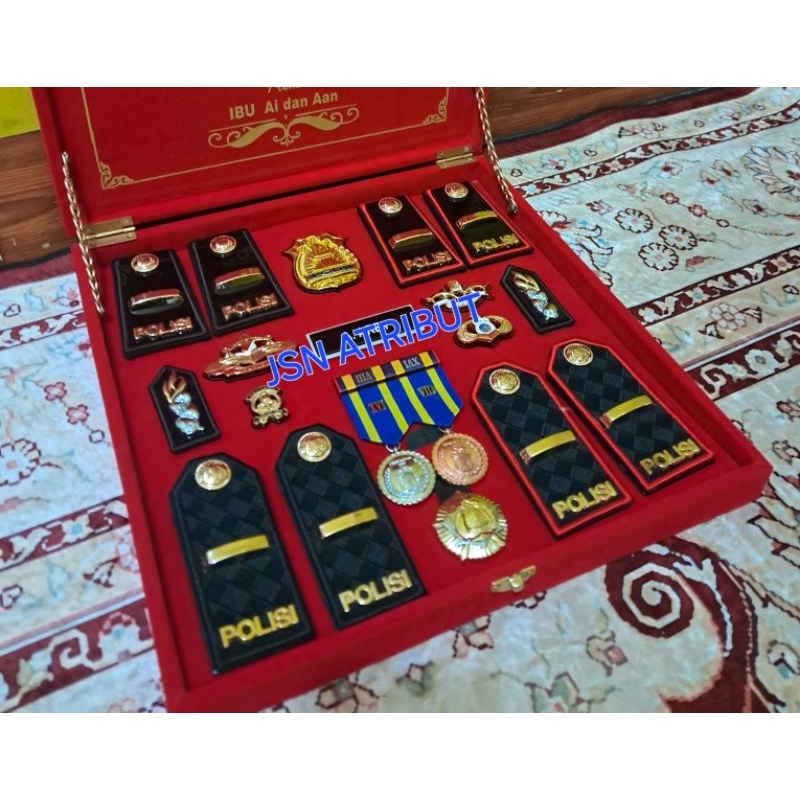 set bok pangkat ipda pdh pdu ipda isi custom
