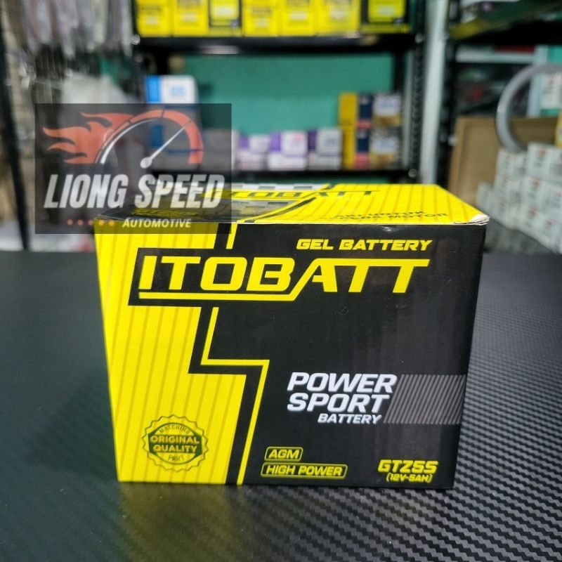 Promo Original Aki Honda Beat Fi Karbu Vario 110 Revo Itobatt GTZ5S Bergaransi