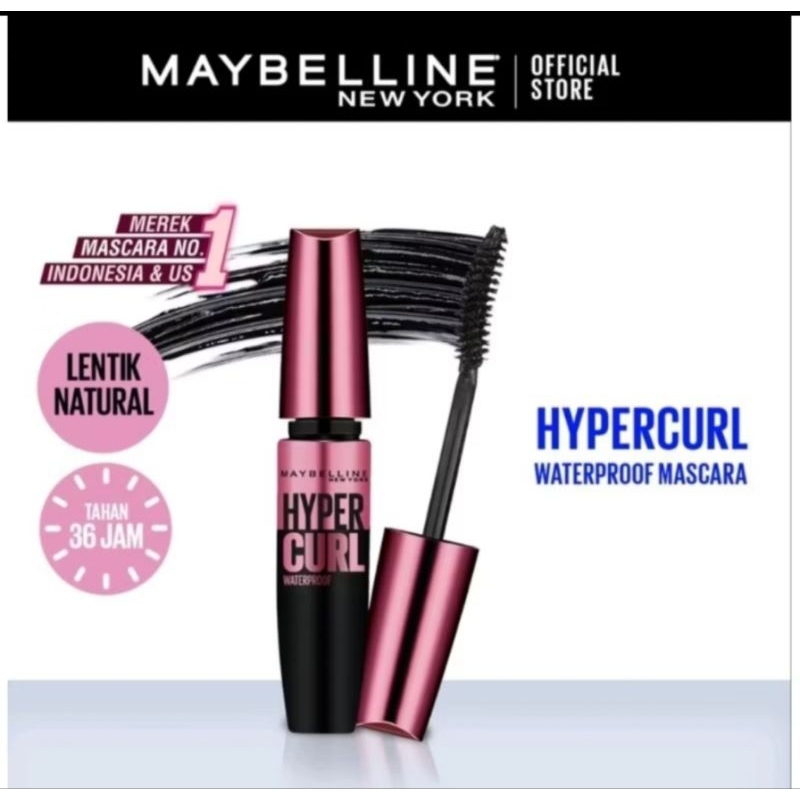 MAYBELLINE Hypercurl Volume Express Waterproof Mascara | Maybelline Mascara