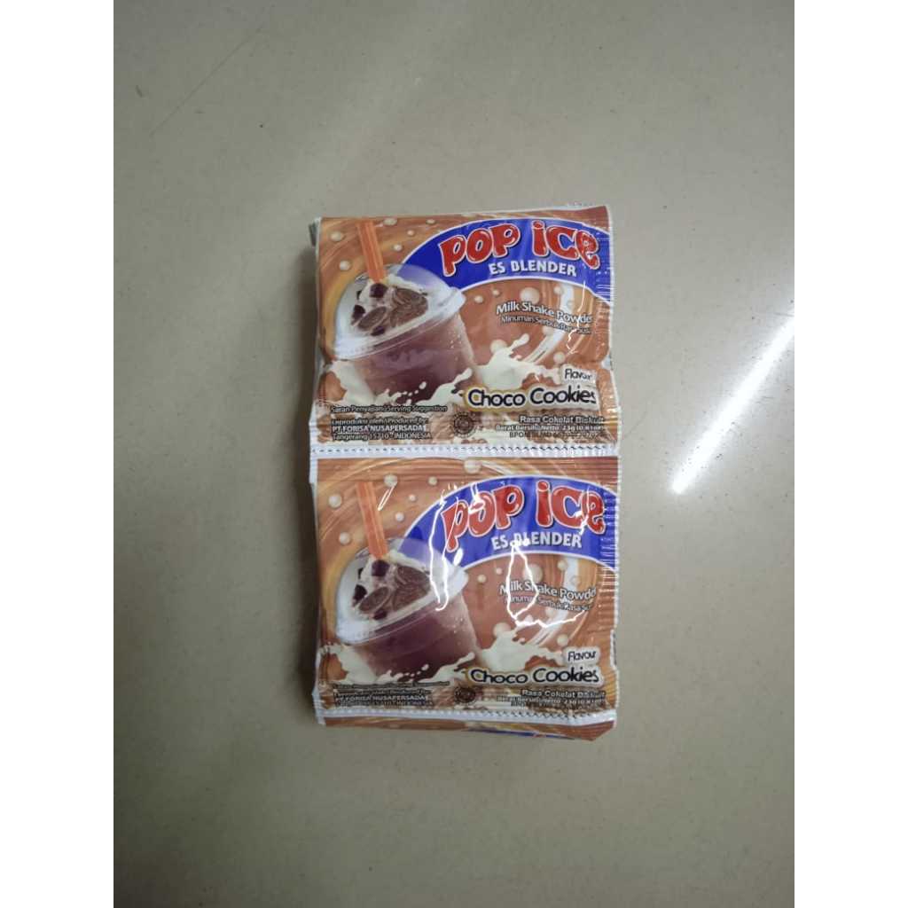 

POP ICE CHOCO COOKIES 10S DIJUAL PER RENTENG