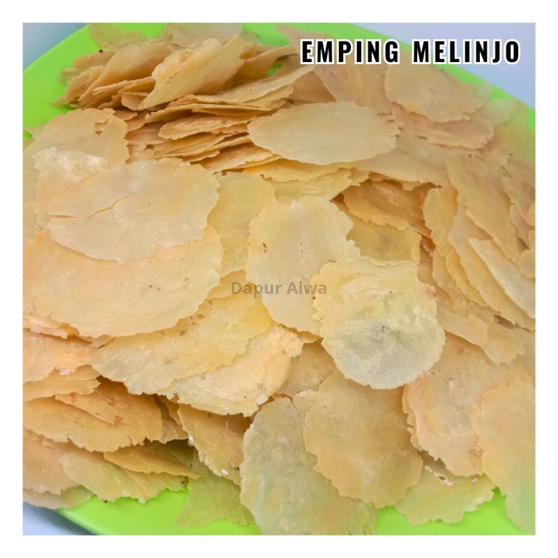 

Emping Melinjo Mentah Bersih Siap Goreng Emping Satu Tipis Sekali