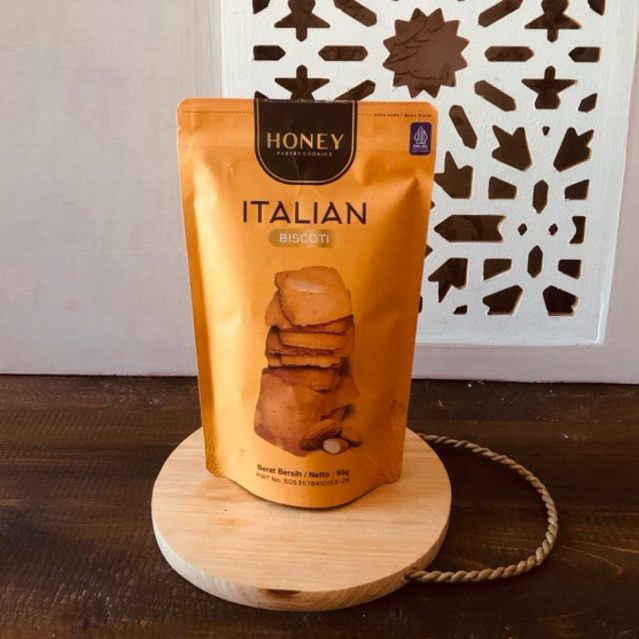 

Italian Biscoti Pouch "Honey Pastry Cookies