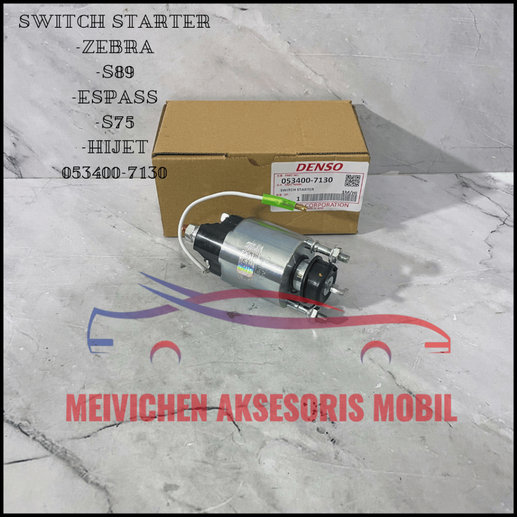 SWITCH STATER STARTER SOLENOID MOBIL ZEBRA S89 HIJET S75 ESPASS DENSO OEM BERGARANSI