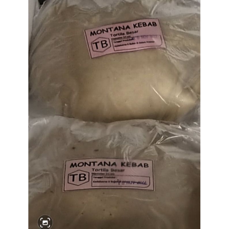 

Tortilla Besar , 24 cm, isi 20 lembar Rp 28.000