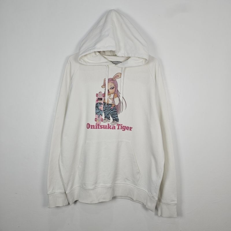 hoodie pullover jacket sweater ONITSUKA TIGER ft Lala Boo LIMITED EDITION second preloved