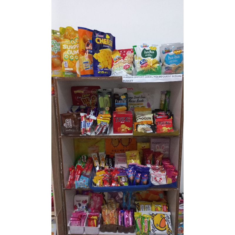 

SNACK IMPORT ETALASE KARGO 5kg