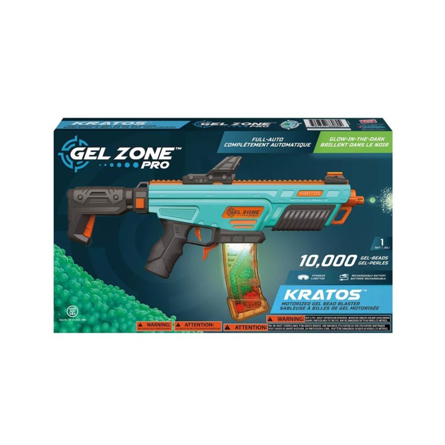 Hydro Strike Gun Toy Gel Zone Pro Kratos Blaster