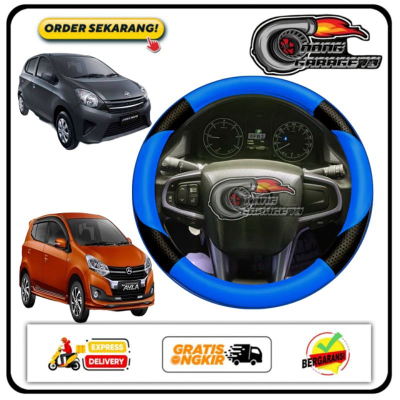 Sarung Setir Ayla, Agya,Cover Stir Mobil Ayla, Agya,Bungkus Stir Variasi Mobil Ayla,Agya