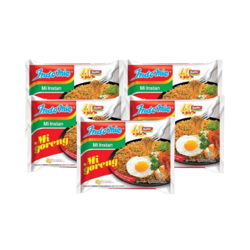 

Indomie Mie Instant Varian Goreng - 3 Pcs