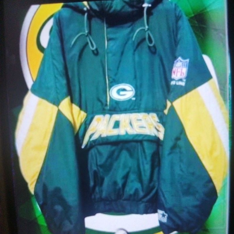 Jaket Starter Green Bay Packers / Authentic Starter NFL ProLine