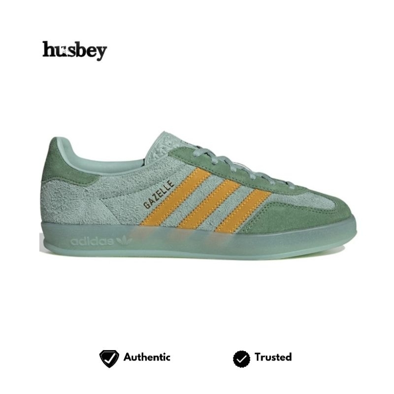 ADIDAS GAZELLE INDOOR HAZY GREEN
