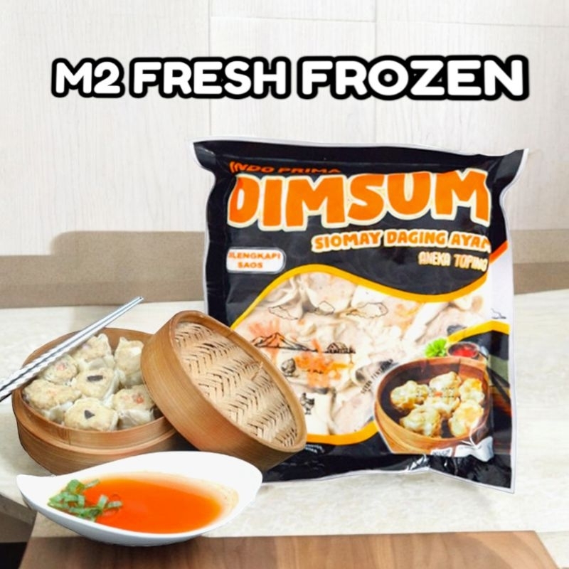 

Dimsum Ayam Aneka Toping Indoprima 250g Free saus