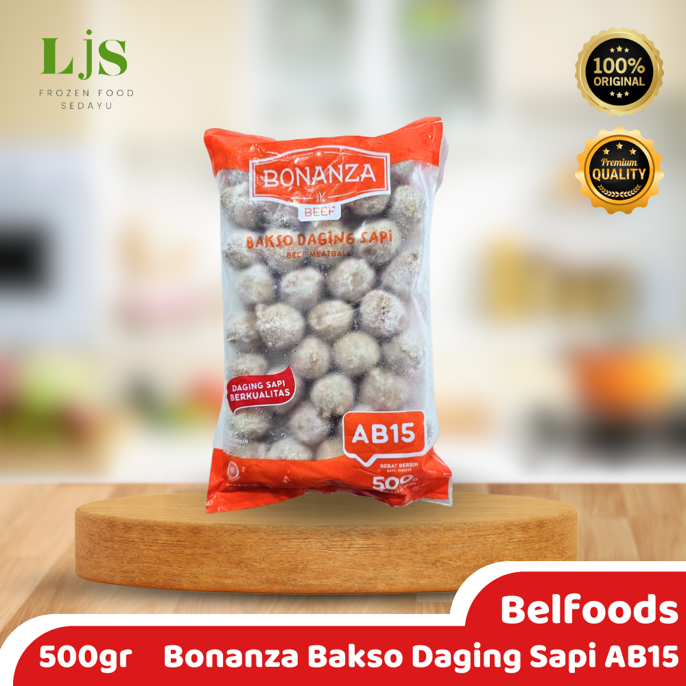 

Belfoods Bonanza Baso Daging Sapi AB15 500gr