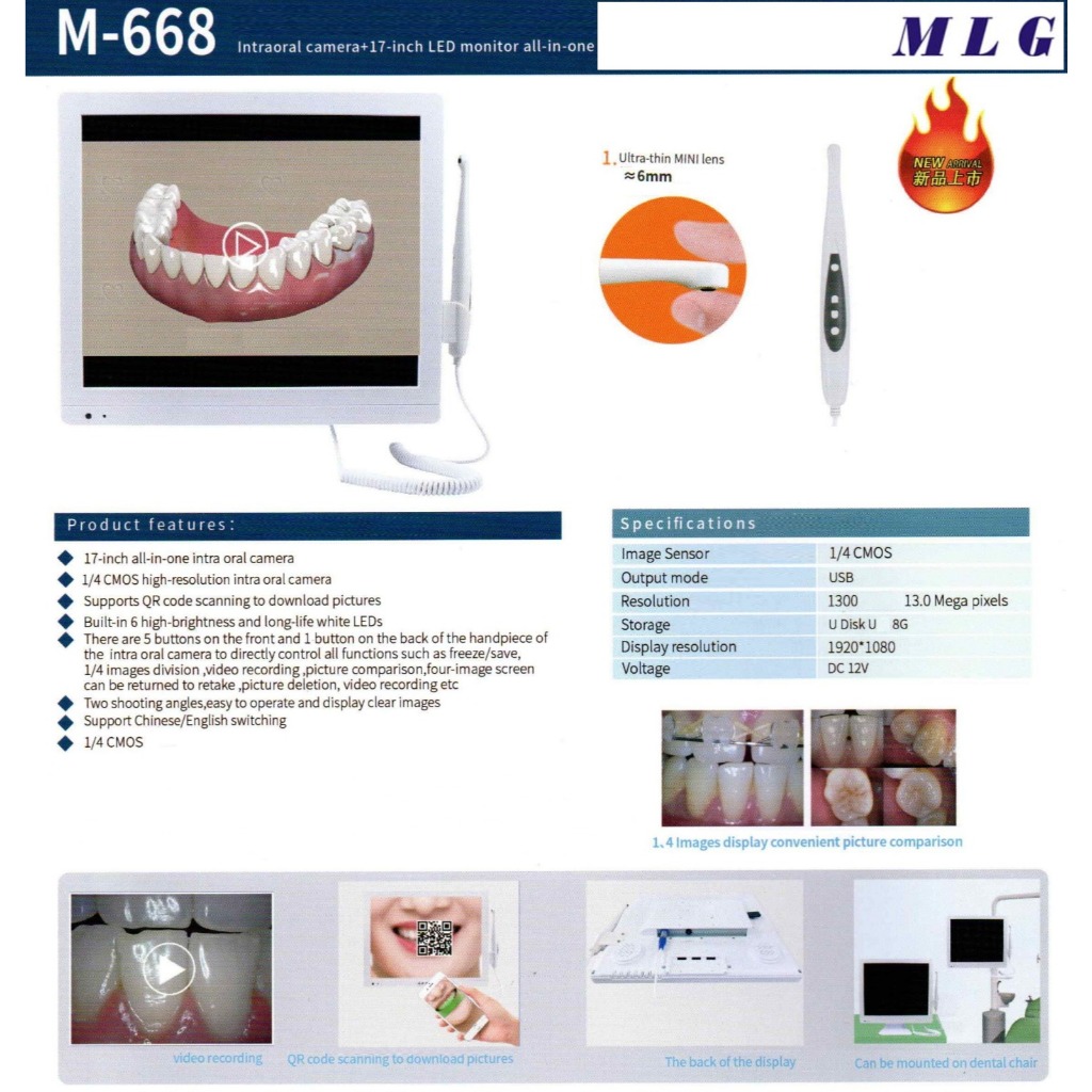 INTRA ORAL CAMERA 5 MP MLG