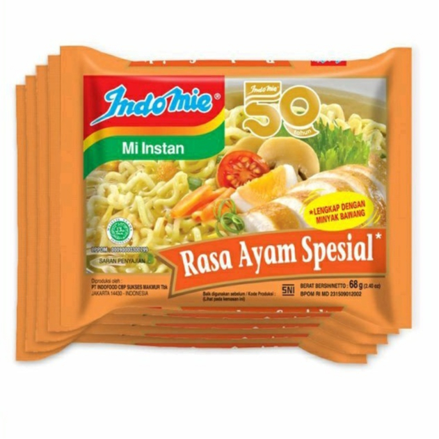 

8 Pcs Indomie Kuah Ayam Spesial