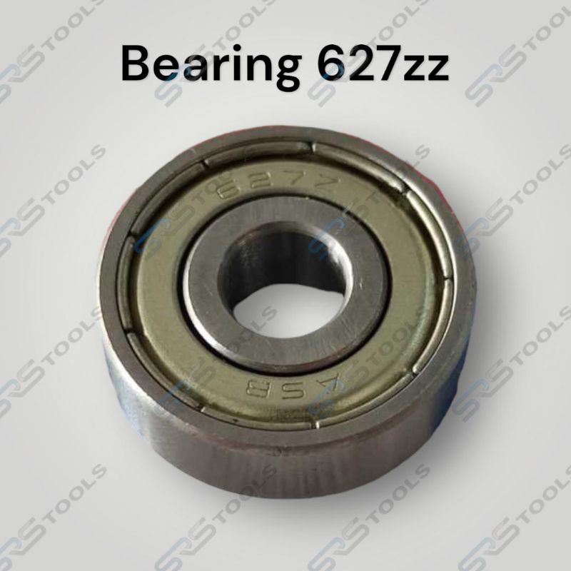 Ball Bearing Laker Laher 627 ZZ / Klaker klaher Tutup Besi Stainless 627zz