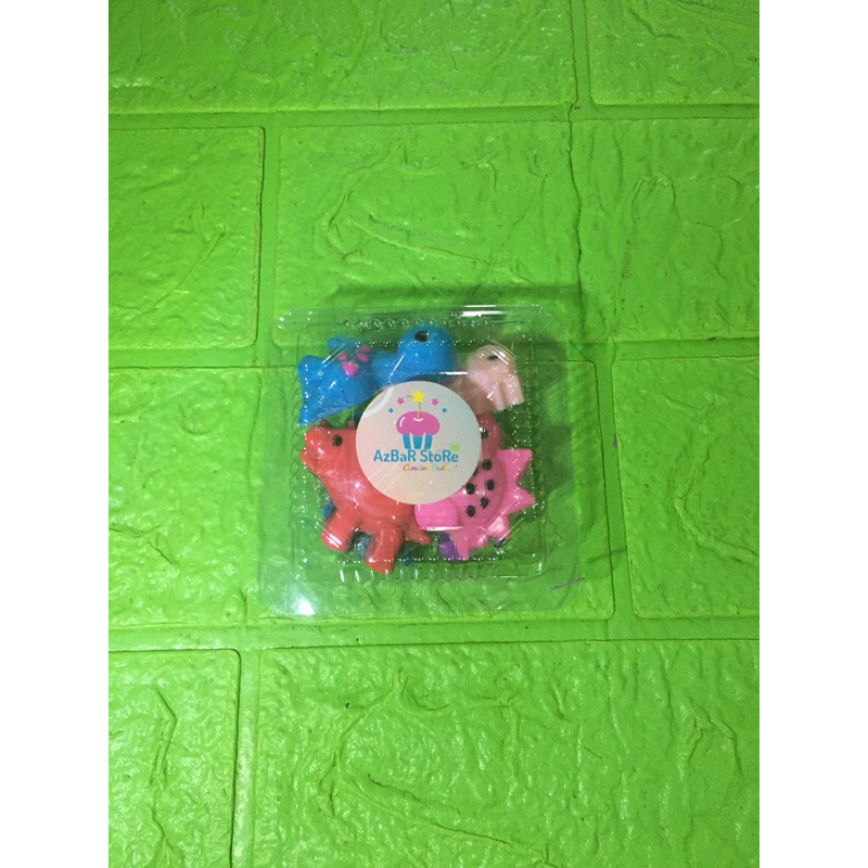 

Coklat Karakter Dino Kemasan Mika Isi 6 pcs