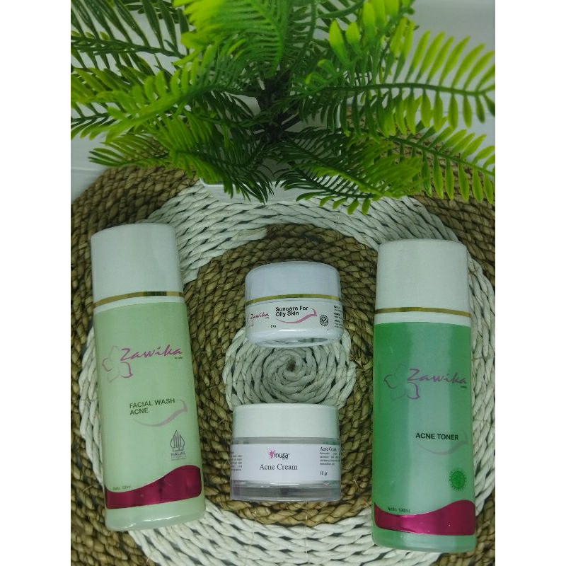 paket acne reguler zawika mix inusa
