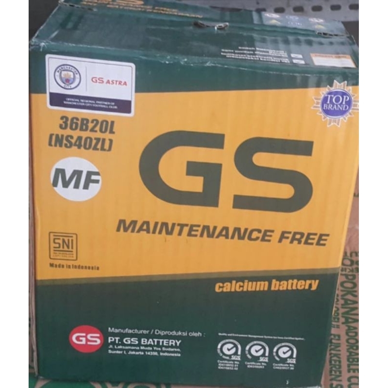 accu /aki gs mf ns40zl