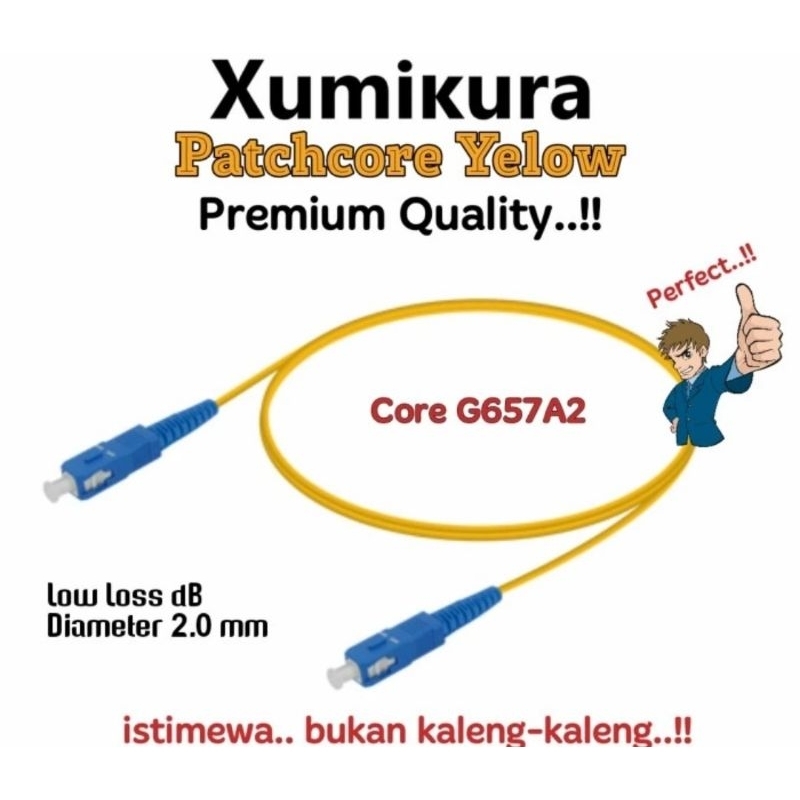 Xumikura Patchcore Yellow 2.0mm