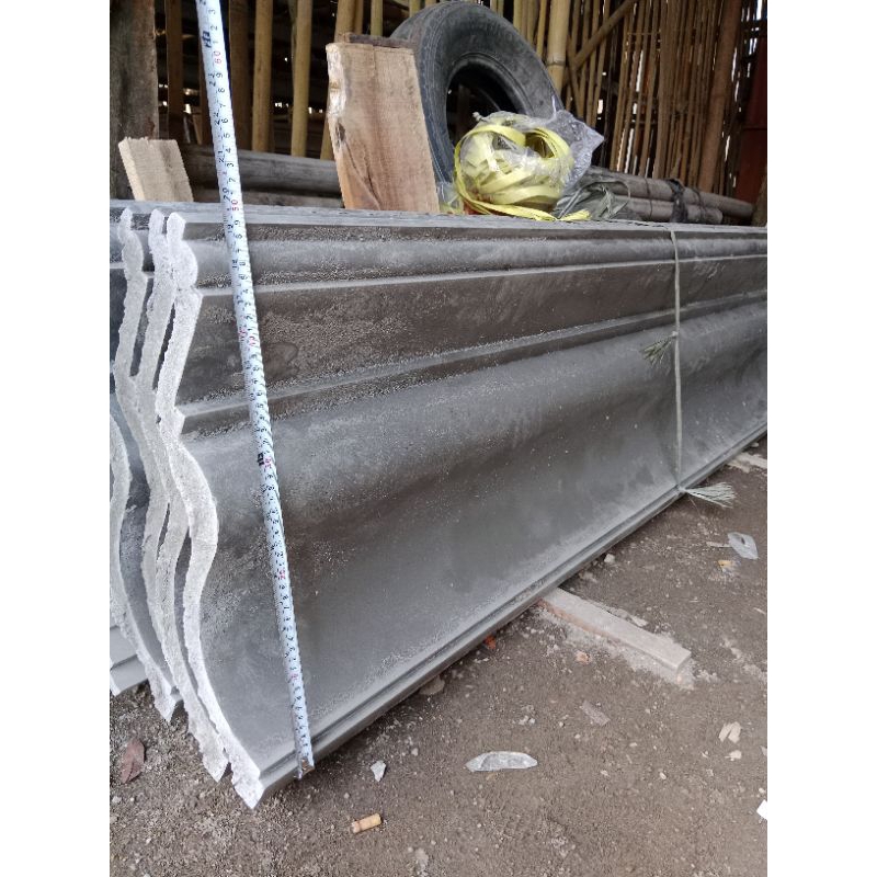 Lisplang beton profil uk- 50.cm x 2.m ( minimal pembelian 5 batang)