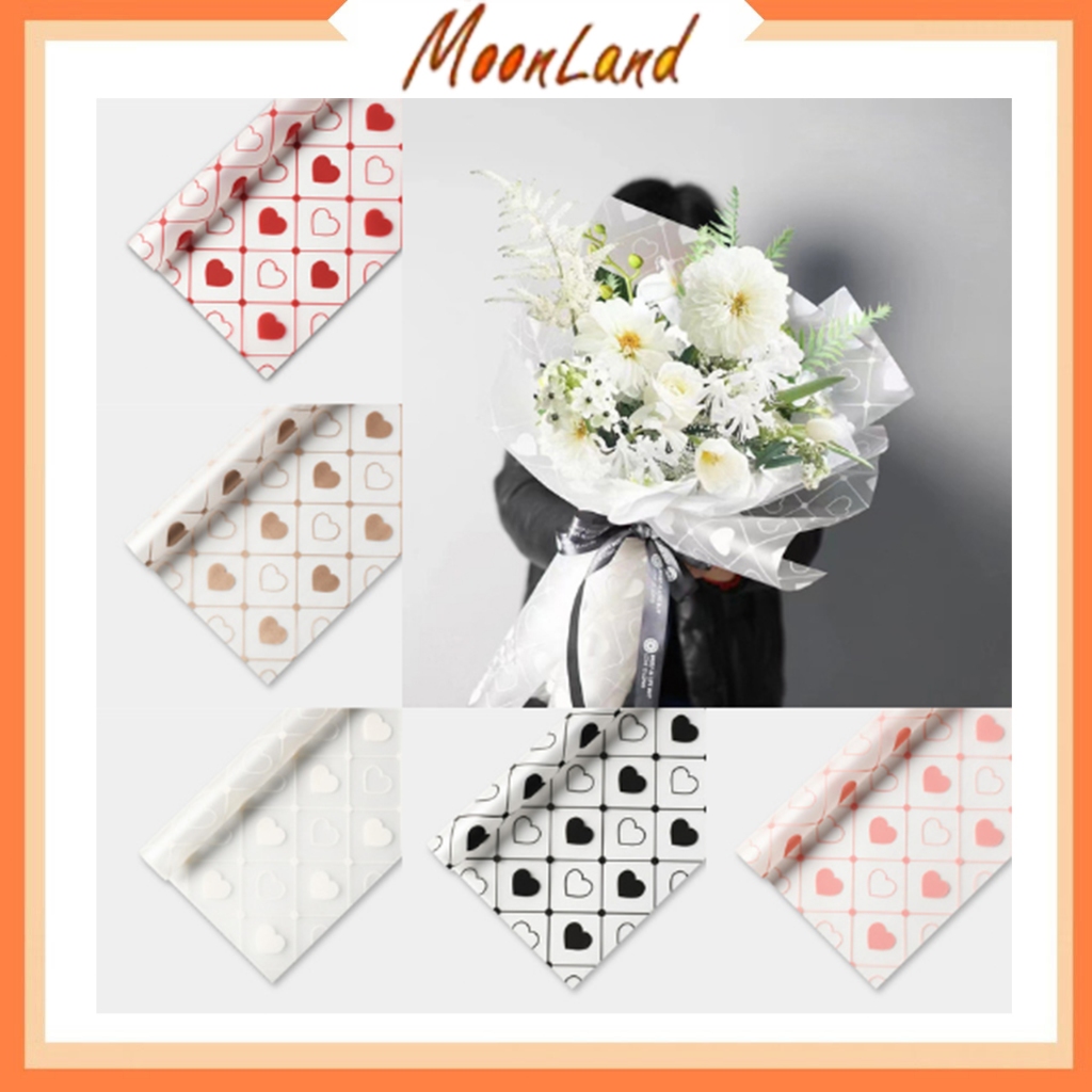 

Kertas Buket Bunga Love Kertas Cellophane Flower Wrapping Motif Love kb6195