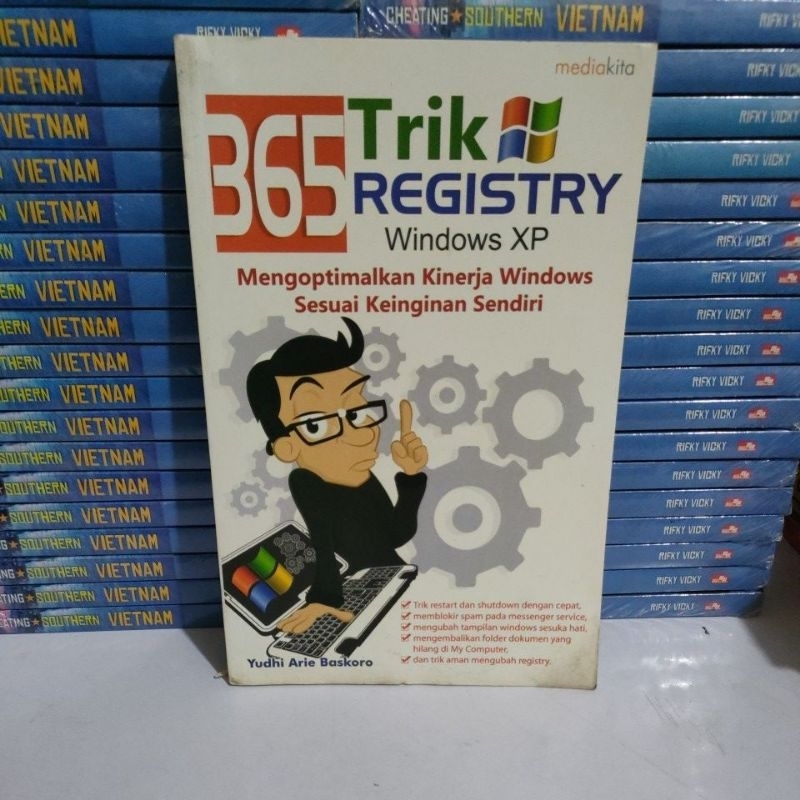 Buku Original - Buku 365 Trik Registry Windows XP