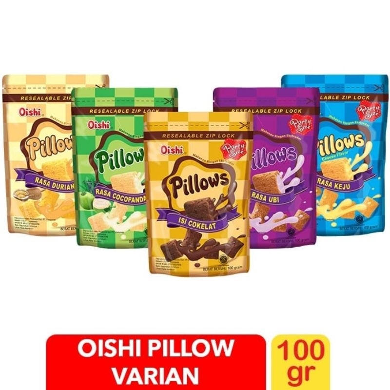 

Oishi Pillows Pouch All Varian 100 g
