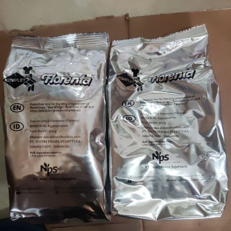 

Tepung florenta 500gram / premiks untuk florentine