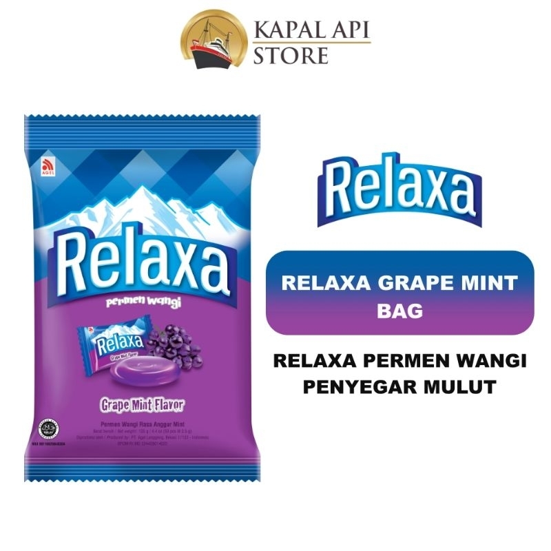 

Relaxa Permen Wangi Grape Mint 125 g