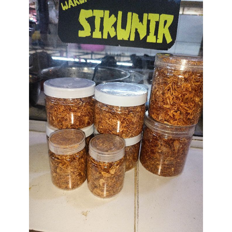 

bawang goreng asli tanpa campuran dan crispy