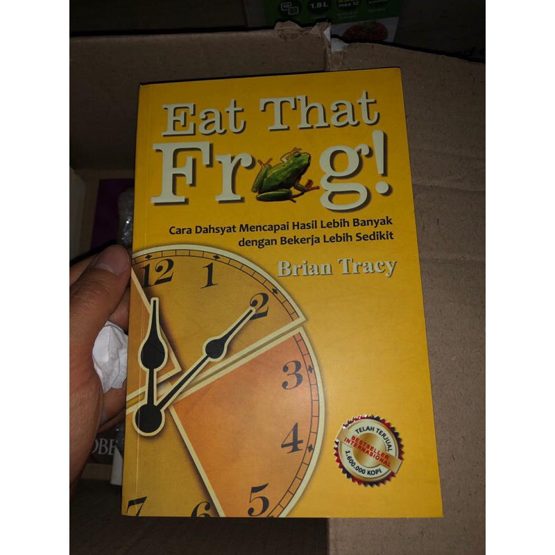 preloved buku eat that frog