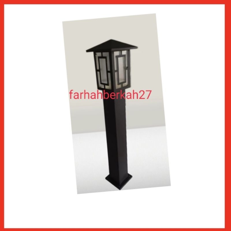 Kap Lampu Taman Tiang Minimalis/Lampu Taman Dekorasi Outdoor