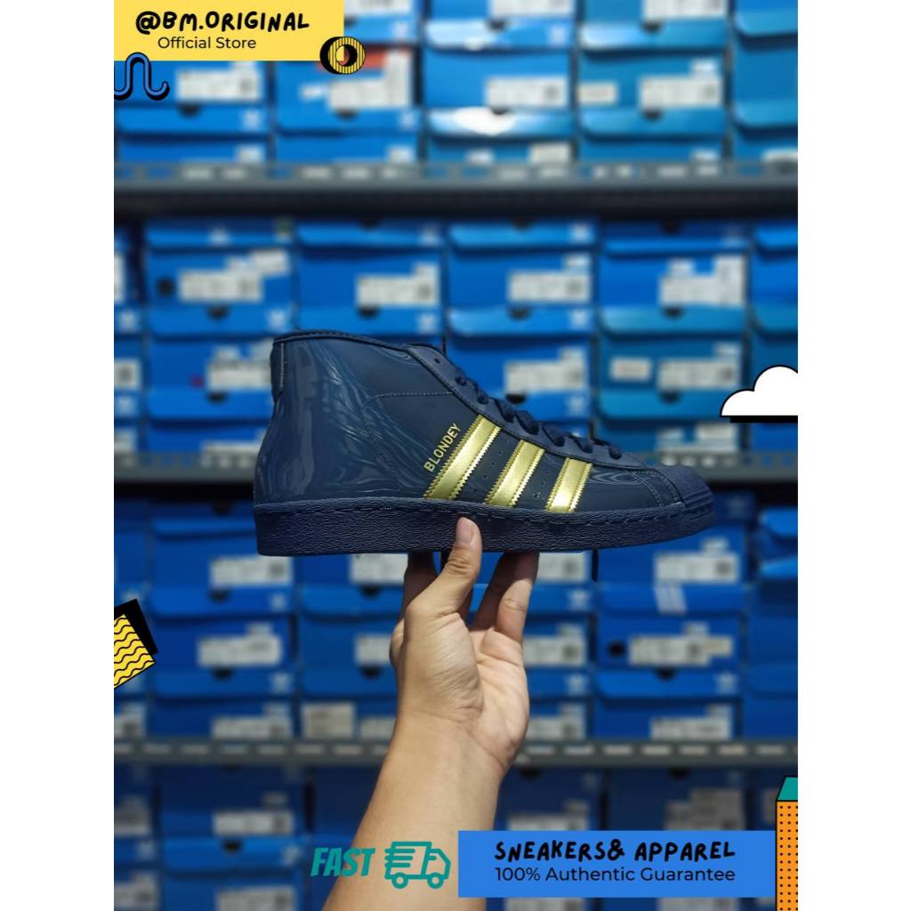 Adidas Blondey Pro Model ADV Night Indigo Gold Metallic IG0845