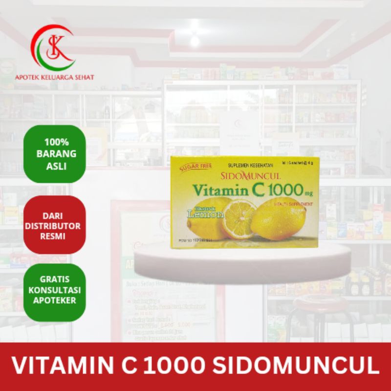 VITAMIN C 1000 SIDOMUNCUL EKSTRAK LEMON