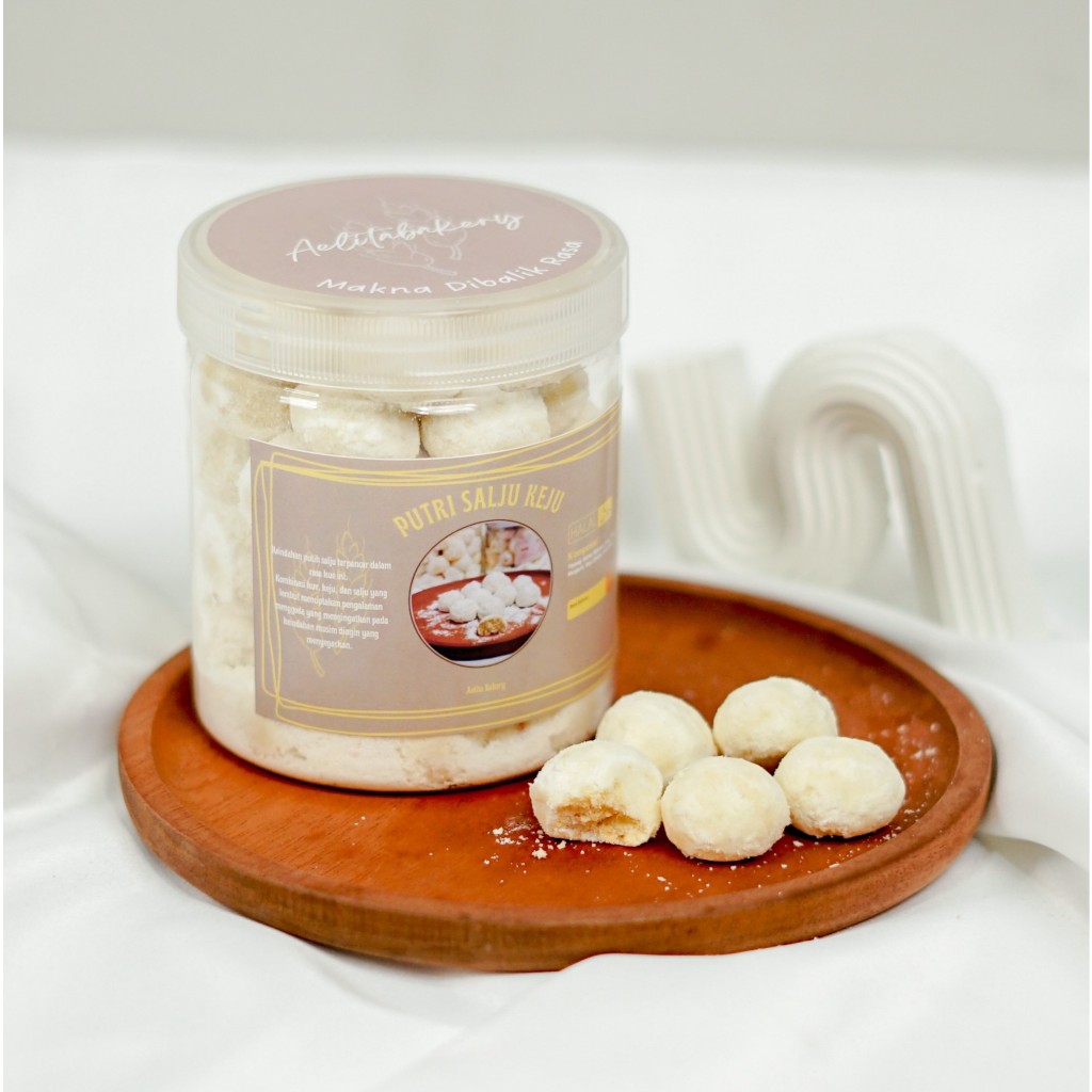 

Putri Salju Keju Premium Wisman / Kue Kering Lebaran