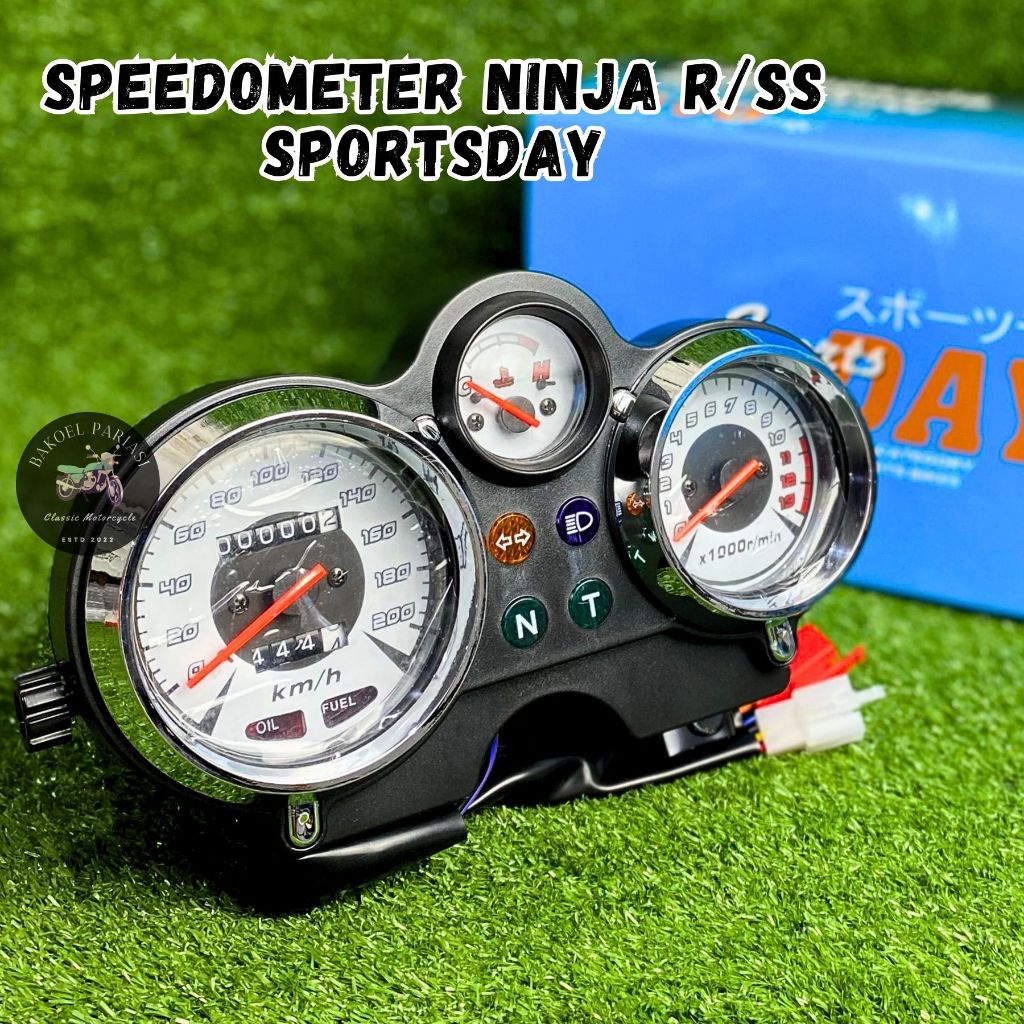SPEEDOMETER ASSY NINJA R SPIDOMETER NINJA RR SPEDO NINJA SS NEW INDIKATOR JARUM IMPORT